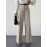 High Waist Slimming Straight Casual Trousers Side Pocket French Office Business Trousers