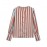 Women Clothing Spring Striped Casual Shirt Top