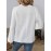 Women Spring V neck Embroidery Cotton Blouses