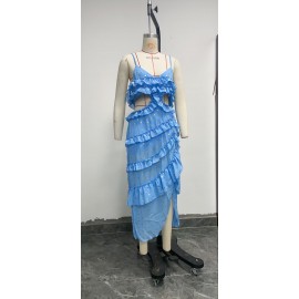 Dress Sequined Thailand Sanya Seaside Holiday Travel Beach Maxi Dress