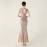 High Neck Fishtail Evening Dress Pearl Embroidery Sequined Crystal Diamond Decorations Red Carpet Wedding Cocktail Dress