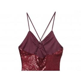 Hot Selling Women Summer High End Sequin Design Suspender Dress
