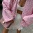 Champray Printed Loose Top V neck Long Sleeve Lace up Cardigan Shirt Women Clothing