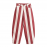 Women Clothing Summer Retro Casual Loose Striped Tapered Jeans