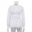 Casual Lace up Shirt Women Simple Collared Long Sleeve Cardigan Shirt French Top