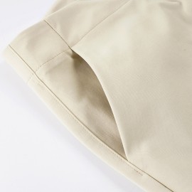 Retro Low Waist Sexy Baggy Straight Trousers Match Slimming Woven Casual Pants Simple Trousers