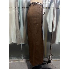 Retro Affordable Luxury Design Loose Slimming Casual Pants High End High Waist A line Small Wide Leg Pants