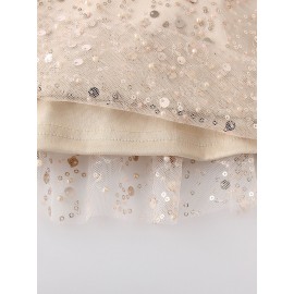 Women Clothing Dress Sequin Sling Evening Dress Dinner Sexy Dress Slim Fit Backless Maxi Dress
