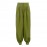 Women Simple All Matching Casual Pants Pleated High Waist Ankle Banded Pants Trousers