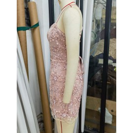 Women Clothing Sexy Backless Sequ Dress Beach Birthday Petite Dress