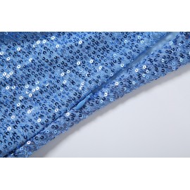 Summer Women Elegant Sexy Sequined Tassel Design Dress