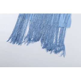 Summer Women Elegant Sexy Sequined Tassel Design Dress