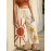 Ladies Ethnic Embroidered Sun Moon Star Wide Leg Pants Women Loose Casual Pants