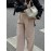 Casual Office Faux Two Pieces Contrast Color Drawstring Bottoms Women Clothing Summer