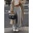 Home Casual Relaxed Cotton Linen Drawstring Trousers Women Clothing Summer