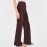 Women Clothing Imitation Acetate Satin Wide Leg Pants Boutique High Waist Elastic Drape Solid Color Trousers for Women