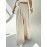 High Waist Drooping Old Money Slimming Wide Leg Small Culottes Korean Casual Summer Joker Women Pants
