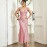Women Clothing Party Evening Dress Sexy Chiffon Stitching Sequ Dress