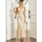 Women Clothing Party Evening Dress Sexy Chiffon Stitching Sequ Dress