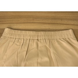 Women Supply Solid Color Professional Casual High Street Wide Leg Pants