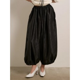 Bloomers Summer Streamer Trend Lazy Loose Casual Long Chiffon Pants