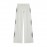 Women Clothing Summer Casual Side Striped Embroidered Ribbon Straight Leg Pants