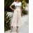 Spring Summer Women Clothing Smocking High Waist Cotton Linen Trousers Elastic Loose Elastic Casual Wide Leg Pants for Women