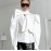 French Royal White Shirt Women Cotton Puff Sleeve Bow Lace up Waist High Grade Long Sleeve Top