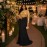 Women Clothes Dress Sequin round Neck Pleated Sequined Sheath Long Sleeve