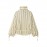 Women Clothing Autumn Vintage Stripe Collared Long Sleeve Coat
