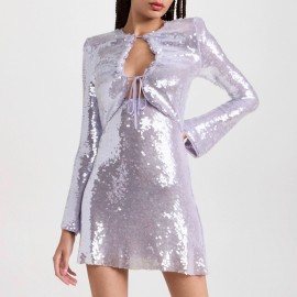 Summer Sequ Graceful Online Influencer Dress