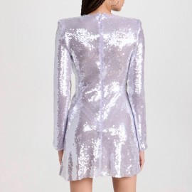 Summer Sequ Graceful Online Influencer Dress