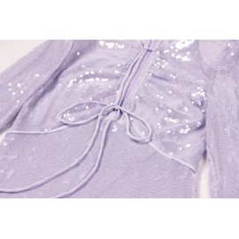 Summer Sequ Graceful Online Influencer Dress