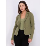 2-Button French Terry Blazer