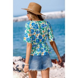 A Little Extra Floral Top