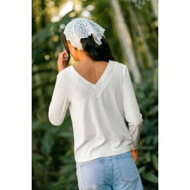 Almost Autumn White Top