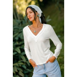 Almost Autumn White Top