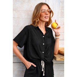 At First Sight Black Shirt