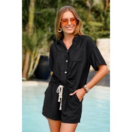 At First Sight Black Shirt