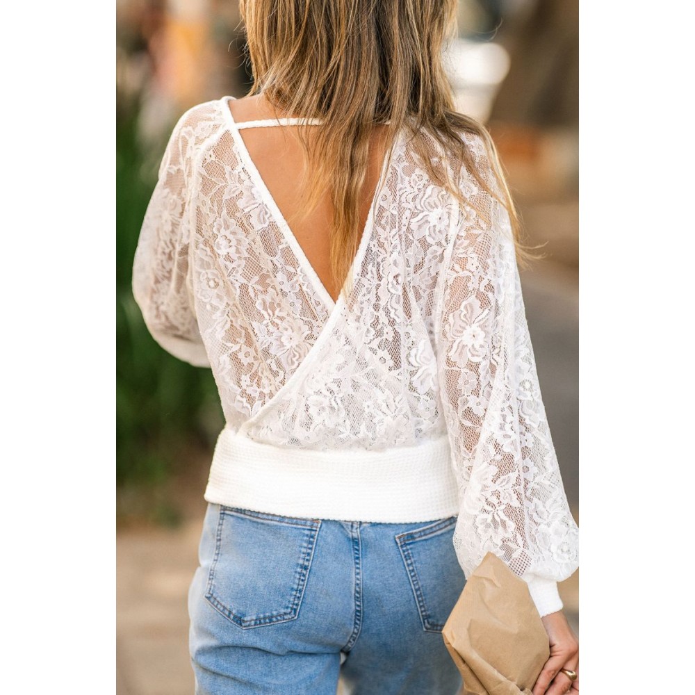 August Romance White Top