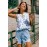 Beachside Inn Floral Top