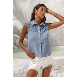 By Heart Blue Top