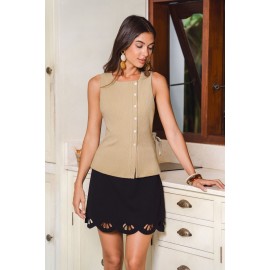 Cabin Khaki Top