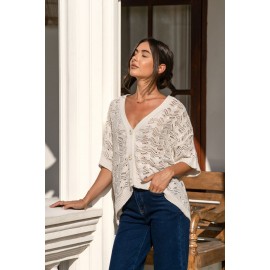 Claim to Fame Beige Cardigan