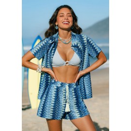 Coastal Drive Chevron Shirt