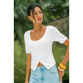 Crisp Day White Top