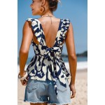 Postcard Crush Abstract Top