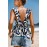 Postcard Crush Abstract Top