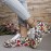 Women's Graffiti Print Low-Top Sneakers with Sole - Round Toe Lace-Up Casual Shoes, Urban Streetwear Style, & Outsole for All-Season Sports & Casual Attire - Comfortable Durable Graffarti Shoes for &