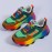 Women' Plus Size Chunky Platform Sneakers with Thick Sole - Lace-Up Round Toe Athletic Walking Shoes Suitable for - Wear, Casual Outfits & Workouts - Comfortable Cushioned Footbed & Rubber Outsole (No)